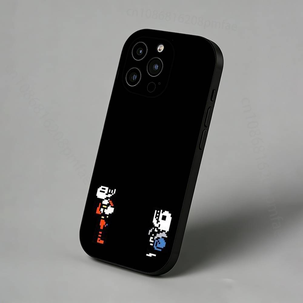 Game U-Undertale-es iPhone Case For 17,16,15,14,13,12,11 Pro,Max,Plus,X,XS,XR,SE,Mini Back Protector Cover