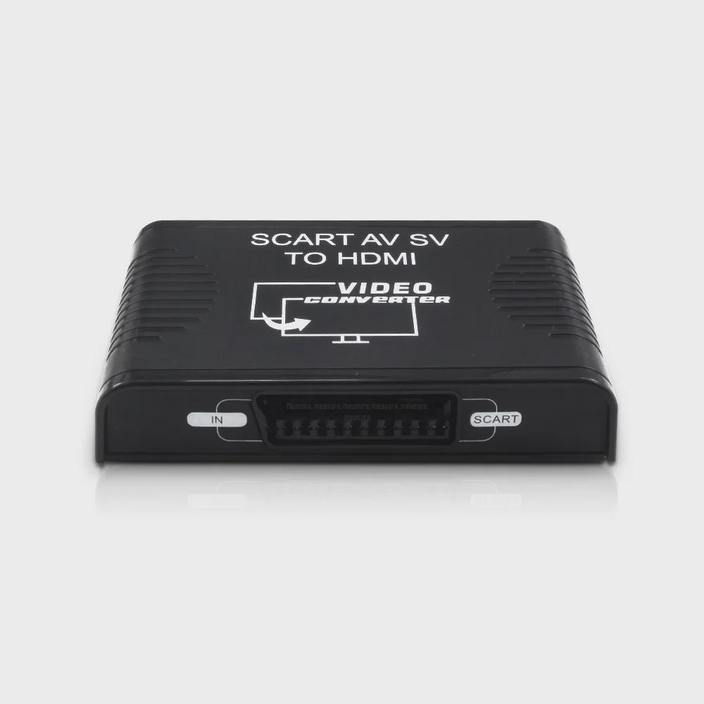

«Адаптер преобразователя SCART AV/S-Video в HDMI» чёрный