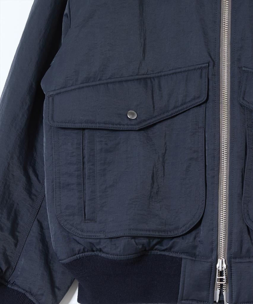 HORLISUN Airborne Nylon Padding Jacket Navy