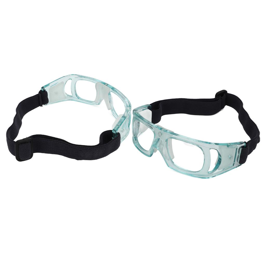 Gogle Sportowe Regulowany Design Zakrzywiona Rama Wytrzymały Materiał PC Ochronne Okulary do Koszykówki dla Dzieci