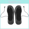 Heated Shoe Insoles With Carbon Fiber Material And Usb Rechargeable Battery Pack For Winter