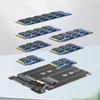 Dual M.2 B Key NGFF SSD To 2.5 SATA III Adapter M2 NGFF To SATA Adapter Card Dual NGFF B Key M.2 SSD Card with Plastic Enclosure
