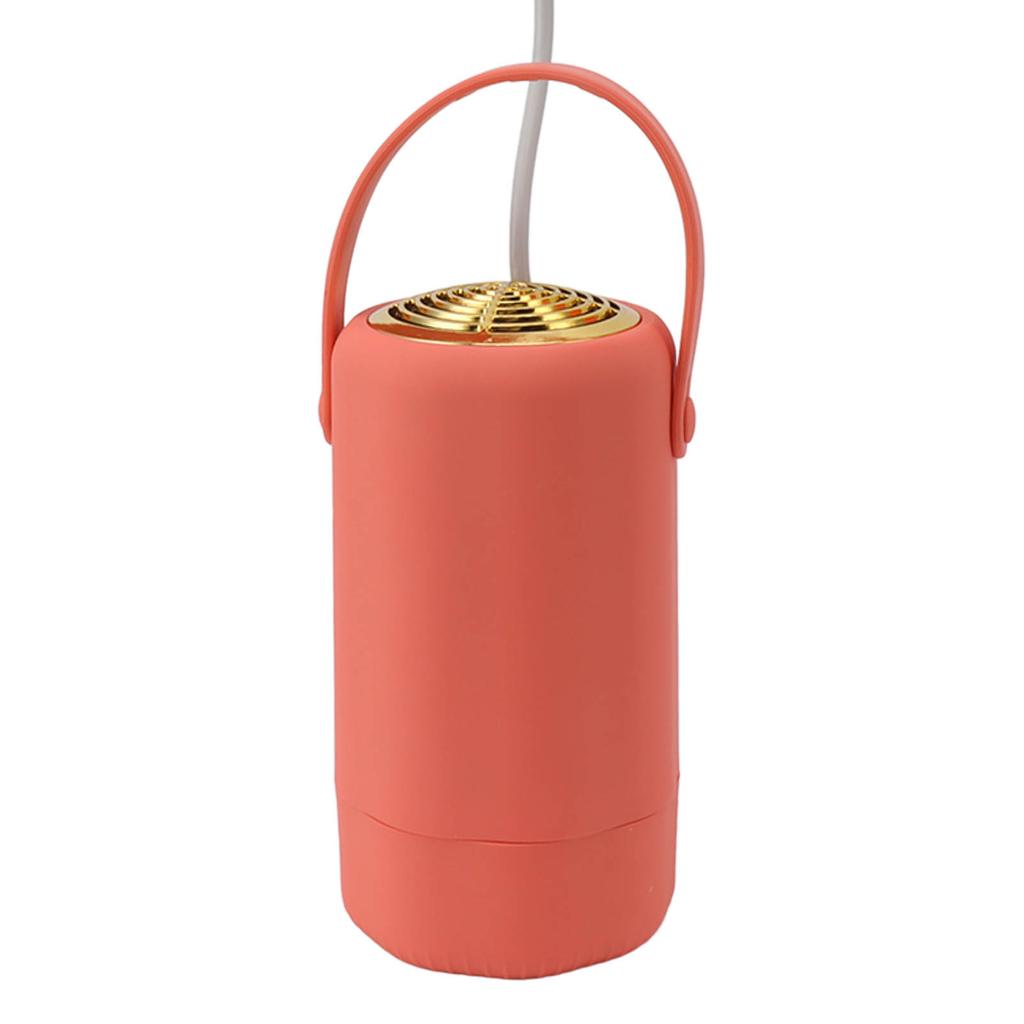 Portable Clothes Dryer Small Dryer Machine with Shoe Drying Pipe for Travel Home Laundry Orange