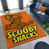 Scoobydoo Spooky Mystery Adventure Indoor Rug Nonslip Easyclean Carpet For Entryway Hallway Balcony Home Party Decor New Year Gift