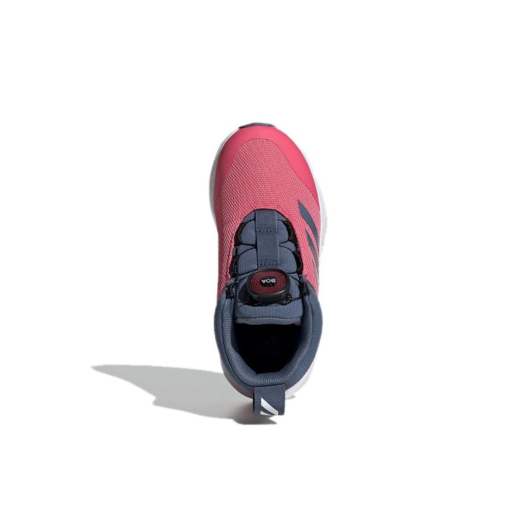 Adidas Fortatrail X Boa K Sports Slip Resistant Cushioning Breathable Mid top Kids' Running Shoes Pink Kids' G27196