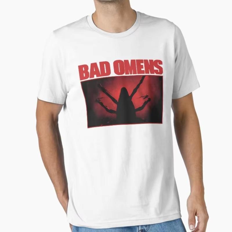 Bad Omens Do You Feel Love 2026 tour 100Cotton Tshirt unisex Y2k summer New Oneck retro rock style fashion Short Sleeve shirt