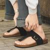 Fashion Summer Men Sandal Men's Comfortable Slipper Luxury Man Shoes Living Room Shoes Eva Sole Slippers Walk Around Home Sandals House