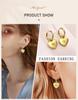 Heart Drop Earring Women, Dainty Huggies Stainless Steel, Love Shape Heart Hoops for Her Gift