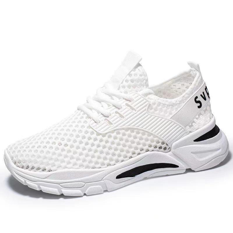 Men's 2025 Breathable Flyknit Sports Shoes: Lightweight, Trendy, Casual Summer Style