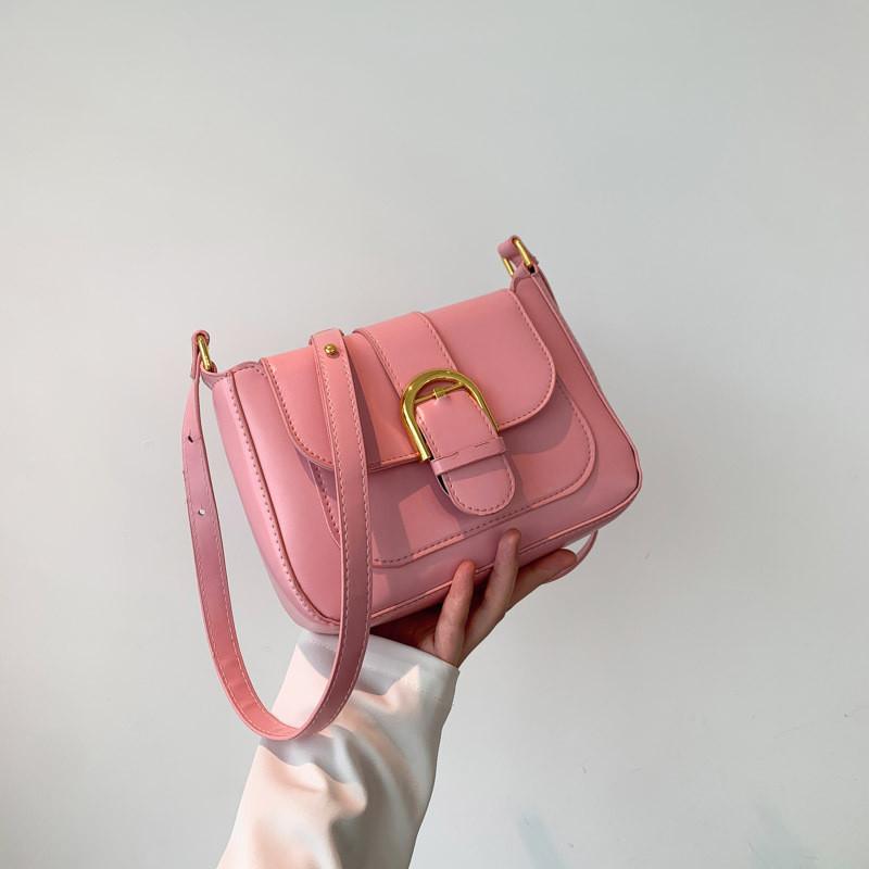 Trendy Minimalist Small Square Bag For Women Stylish Casual Crossbody Handbag In Black Beige Pink Green Blue