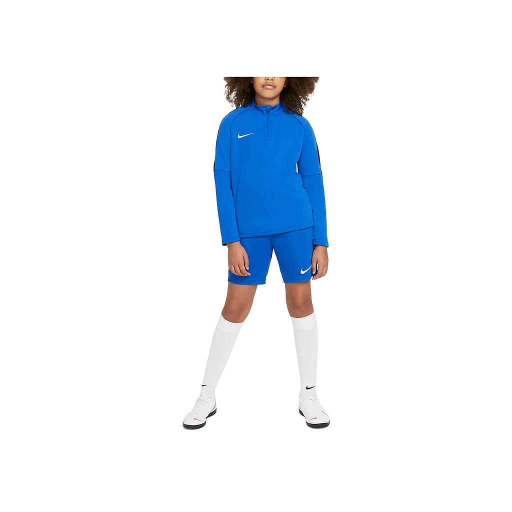 Nike Dri-Fit Park 3 Comfortable Fashion Simple Versatile Solid Color Shorts Kids Shorts Blue BV6865-463