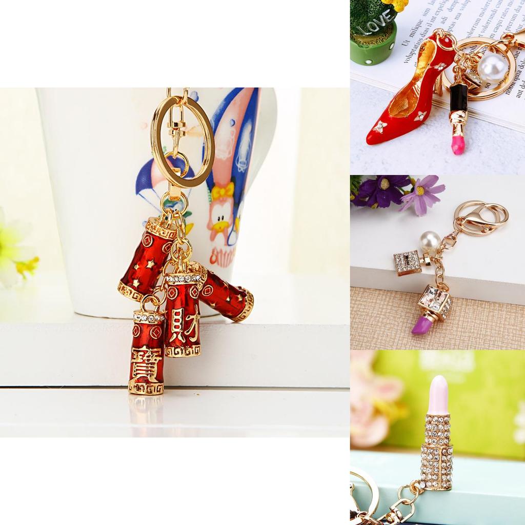 Fashionable High Heel Shoe Keychain Decorative Keyring Perfect For Birthdays And Celebrations