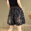 Shorts Pants Jeans Women Summer Cotton Loose Casual Wide Leg Pants Shorts