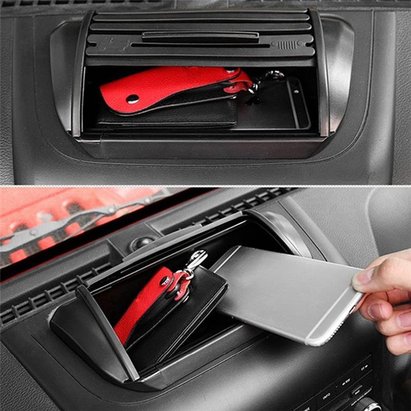 Ac29-Holder Organizer Tray Storage Box Dashboard Center Console For Jeep Wrangler JK Interior Accessories