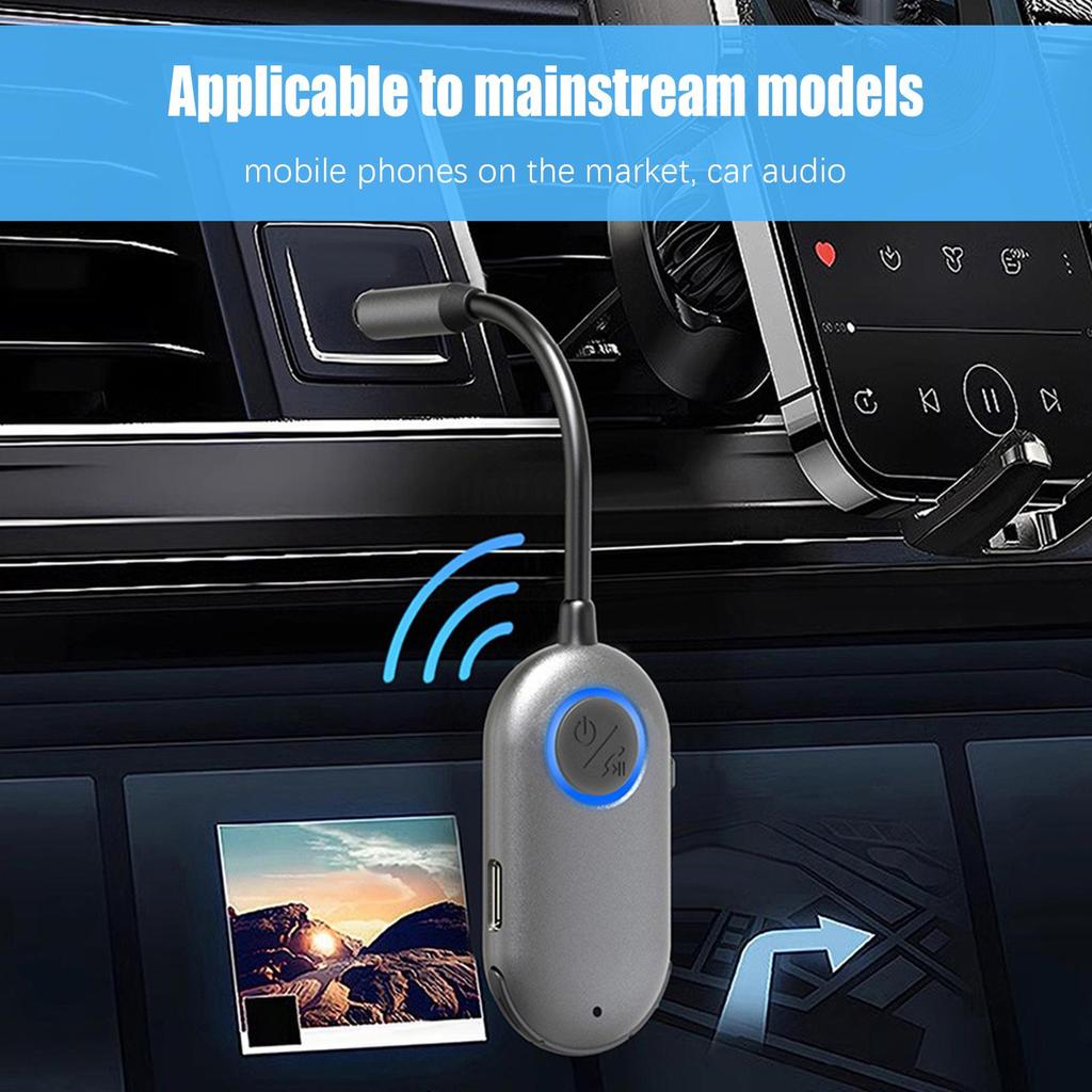 Car Radio Adapter Calling Audio Adapter Portable Car Radio Transmitter For Daily Commuting Outing Business Pickup Truck Road