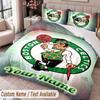 Celtic FC Bedwäsche-Set mit Aufdruck Benutzerdefinierter Name Text 1 Bettbezug 2 Kissenbezüge Für Schlafzimmer