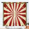 2 Pcs Red stripes print curtains,suitable for bedroom,living room kitchen decoration,home decoration,window decoration