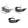 Cool Steampunk Goggles Eyewear Novelty Sunglasses Goggles Punk Gothic Glasses