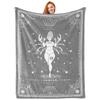 Twelve Constellation Tarot Cards Printed Blanket for Sofa Bed Travel Camping Living Room Office Conditioning Blanket