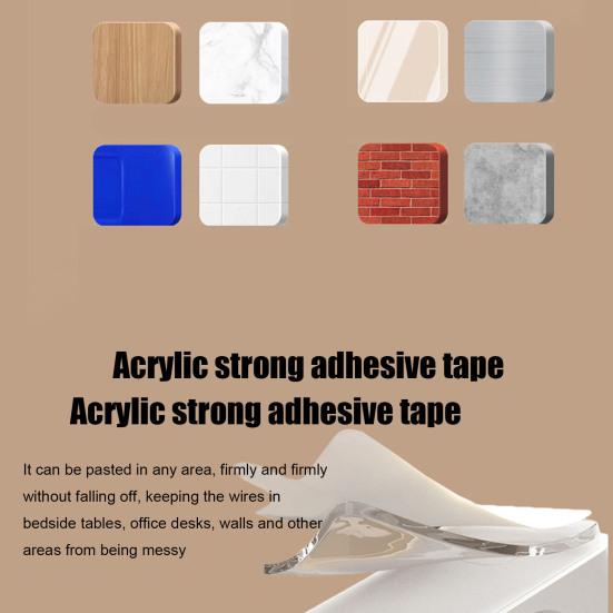 Magnetic Cable Organizer Clip Self-adhesive Home Office Desk Phone Charging Data Cord Holder Keeper Power Wire Management Clamp