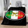 3D Guzzi Motorcycle Logo Printed Blankets Fashion Warm Blanket Soft And Comfortable Blanket Home Travel Blanket Birthday Gift