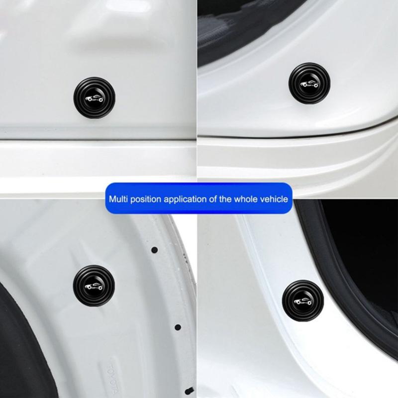 8/30PCS Car Door Shock Absorber Silicone Pads Universal Anti Shock Pad Car Door Protector Stickers Anti Collision Gasket Buffer