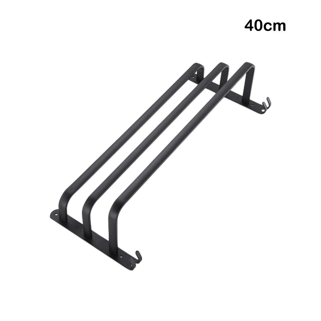 Towel Hanger With Hook Wall 3-Layers Bar Punch-Free Storage Rack Bathroom Toilet Shower Room Holder Accessories