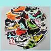 Versatile Basketball Superstar Sneakers Stickers Vinyl Graffiti Creation Decals Decor