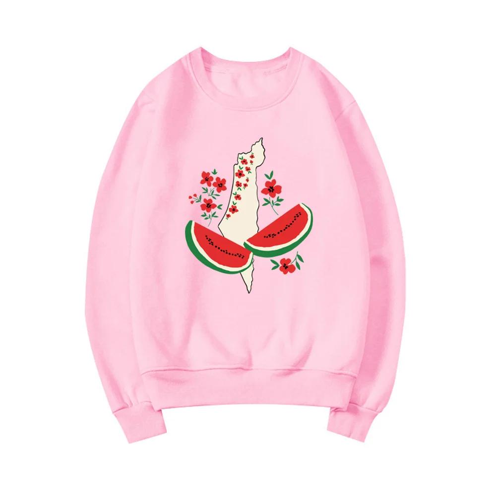 

This Is Not A Watermelon Sweatshirts Funny Watermelon Women Sweatshirt Long Sleeve Graphic Hoodies High Street Fashion Clothing XL