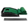 Fairway Trainer Putting Green Mat Auto Ball Return Golf Putter Trainer  Indoor and Outdoor