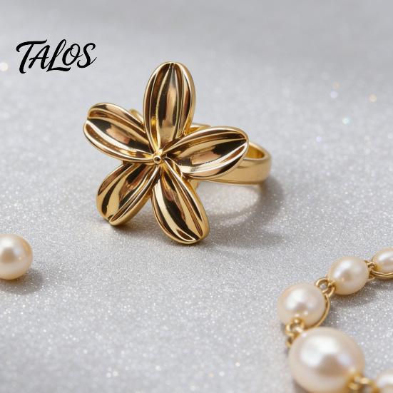 Elegant Accessory for Scarves Scarf Rings Women, Metal Flower Ring Buckle And Slides, Shirt Silk Tightener Ties Clip Scarf, Shawl, Blouse, T