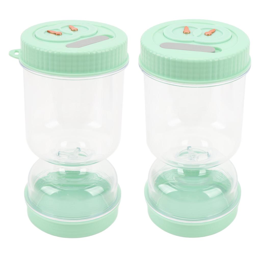 Gurkenglas Gurke Plastik Großes Fassungsvermögen Sicher Vielseitig Safttrenner Glas für Gemüse Obst