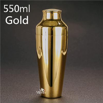 550ml Calabrese Bar Cocktail Shaker Stainless Steel Bottle Cocktail Shaker Essential Barware Bar Tool for Bartender Drink Party