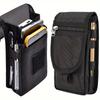 Water-Resistant Nylon Waist Bag: Unisex, Multi-Compartment Design with Phone Pocket & Pen Holder