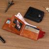 Ultra-light Retro US Dollar Pattern Men's PU Card Holder Wallet