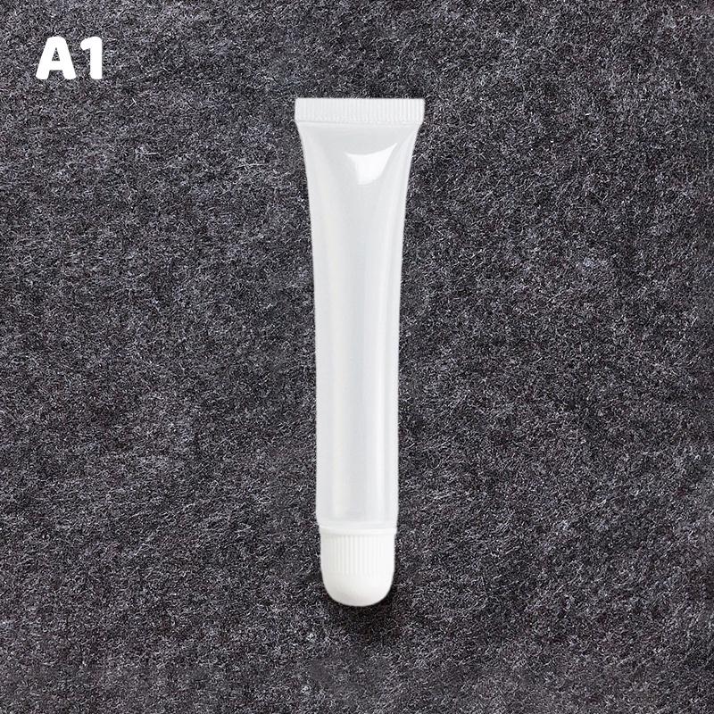 1Pcs 20ml Empty Squeeze Soft Containers PE Transparent Lip Gloss Tubes Bottle Sample Bottle Refillable Lip Gloss DIY Container