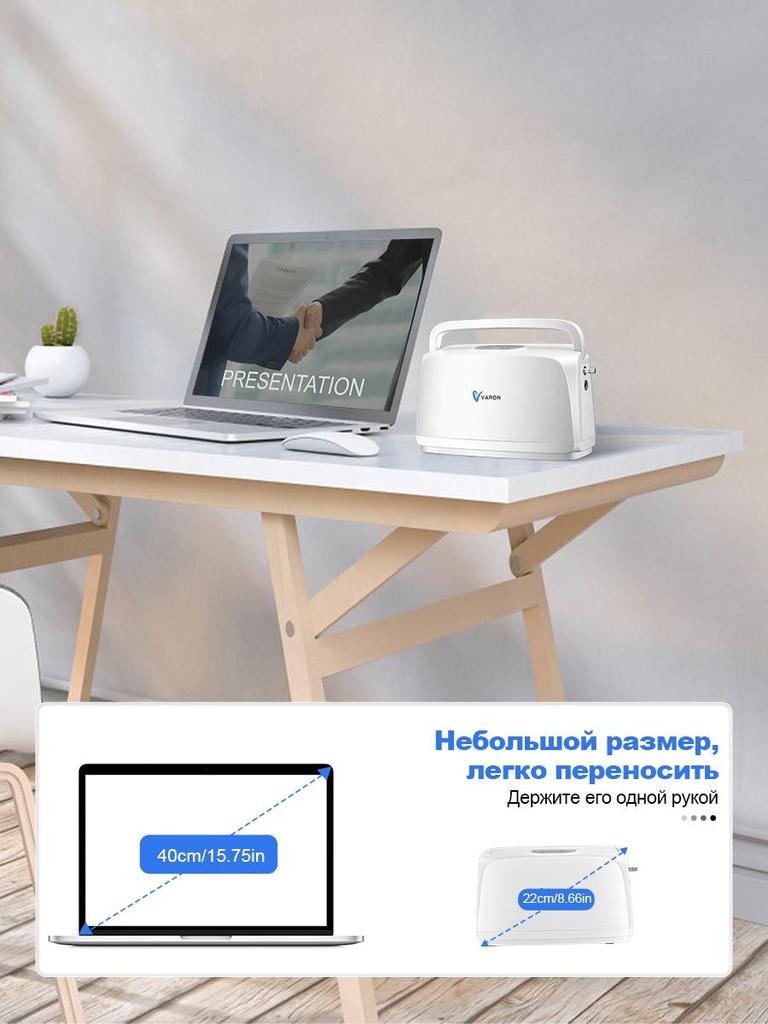 VARON Oxygen Concentrator , Portable Oxygen Concentrator, Home Oxygen Concentrator, Suitable for Family Travel 1-3L/min