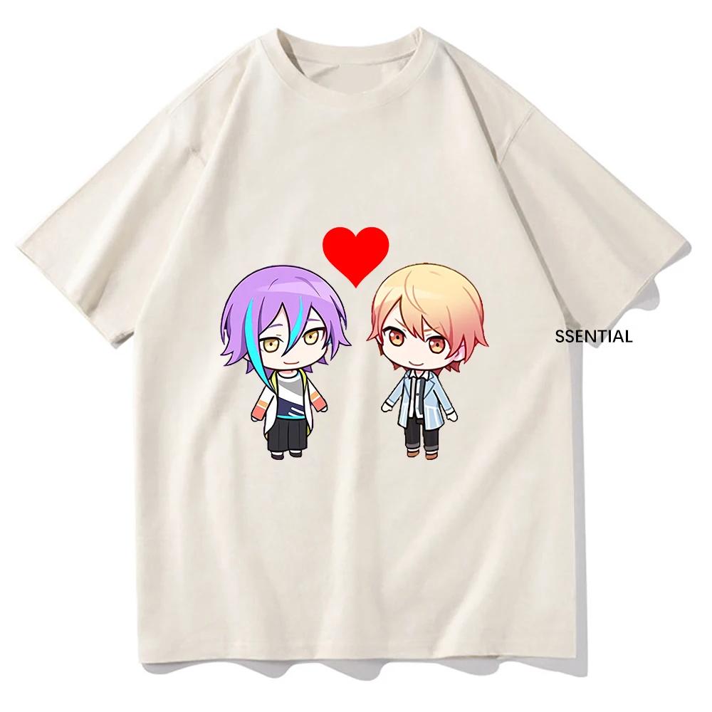 Cartoon Ruikasa T Shirts Kawaii Anime Men Women TShirt Funny Manga Clothes Unisex High Quality Cotton Tees Vintage Graphic Tops