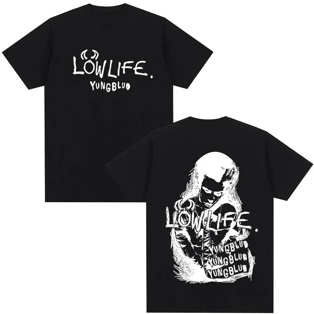 Yungblud Lowlife Album T Shirts s Women Clothing Fashion Short Sleeve T High Quality Casual Oversized T-shirt High Quality soft L