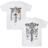 Feel It In My Bones Skeleton Tee Imagine Dragons Band T Shirt Rock Music Men Women Casual T-Shirt Cotton Tops Summer Clothes Y2K