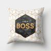 45x45cm Colorful Abstract Geometric Pillowcase Peach Skin Living Room Sofa Office Seat Car Cushion Cover Home Decoration
