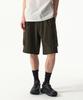 Musinsa Standard [City Leisure] Wide Belted Detachable Cargo Pants [Olive Green]
