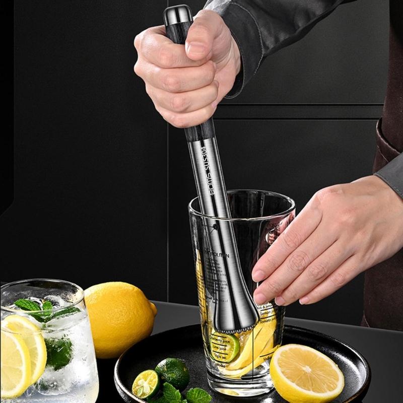 Ice Crushing Rod Ice Hammers Bar Tool Fruit Muddle Wine Supplies for Bar Fruit