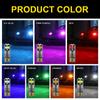 For 2pcs W5W T10 LED Bulbs Canbus For Car Parking Lights Interior Light 3030 Chips Turn Signal License Plate Light Clearance Lights