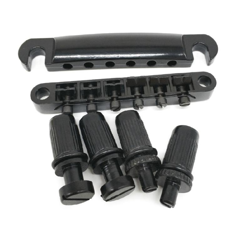 E-Gitarren-Rollensattel-Steg Tune-O-Matic Saitenhalterbolzen-Set für Gitarre