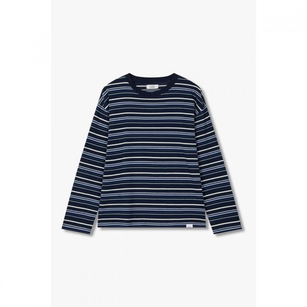 MulTi STripe Long Sleeve T shirT sTudio Tomboy  9176122976 