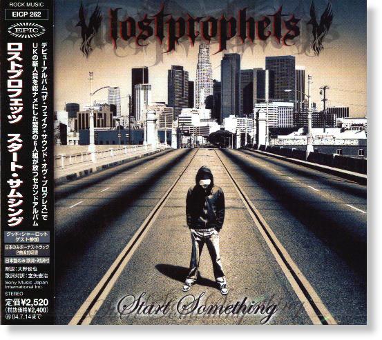 

CD LOSTPROPHETS - Start Something EICP262 Epic 2004 Japan Obi Rock