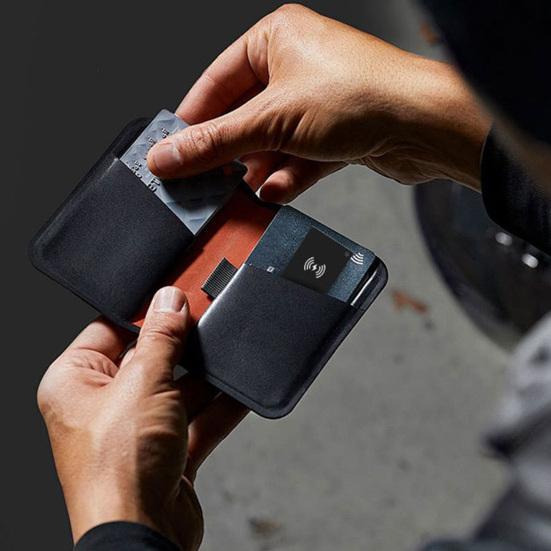 Cartão Rastreador de Carteira Recarregável Carregamento Sem Fio IP68 À Prova d'Água Ultrafino GPS Localizador de Itens Localizador Bagagem Carteira Chaves Dispositivo Anti-perda