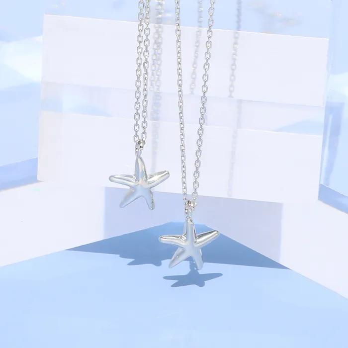 SILVER925 Sea Star Necklace PUSN0197