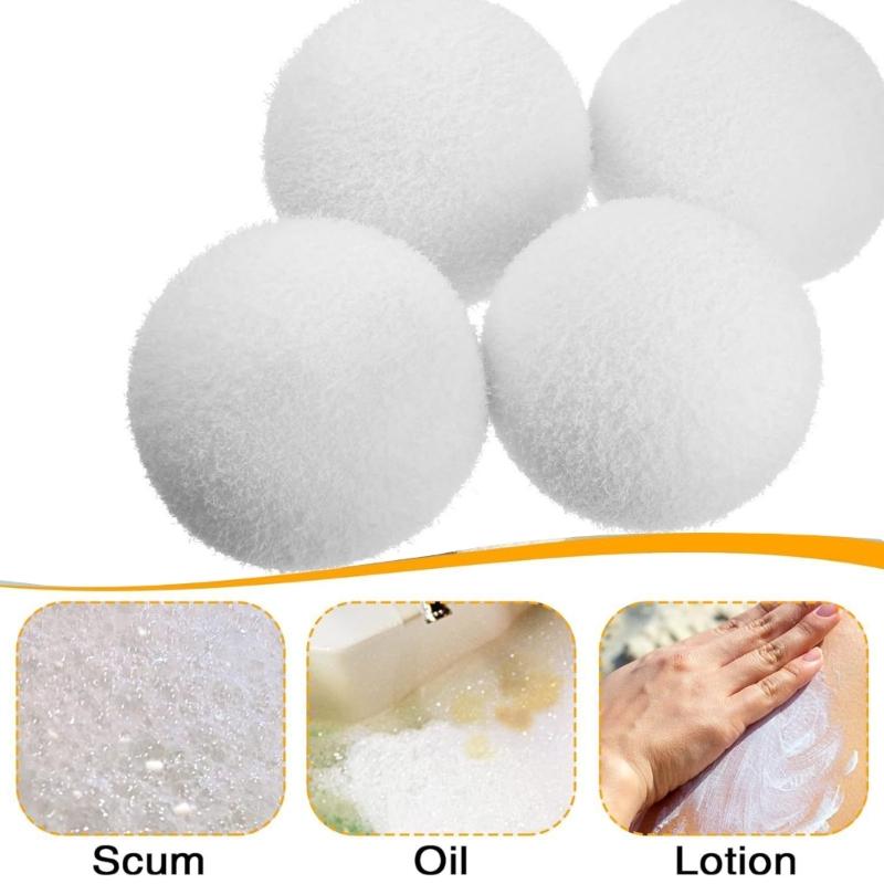 Reusable Hot Tub Oil Absorber Sponge Delicate Hot Tub Scum Sponge Balls Easy to Use Sponge Sphere Filter Lifes Boosters